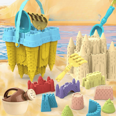 SandMaster | Construye a lo grande, juega sin fin - Set de juego de castillo de arena para niños